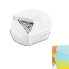 Corner Rounder Punch,Mini Portable Corner Rounder Punch White Corner Punches for Card Making Manual Corner Rounder Puncher for Paper Craft,DIY Projects,Laminate,Photo Cutter,Card Making and Scrapbook