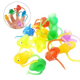 10Pcs Monster Finger Cool for Kids Great Party Favours Fun Toys Puppet Show