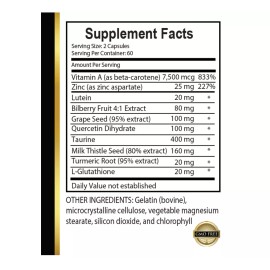 vision support supplement for eye health - VISION SUPPORT NATURAL COMPLEX - 1B