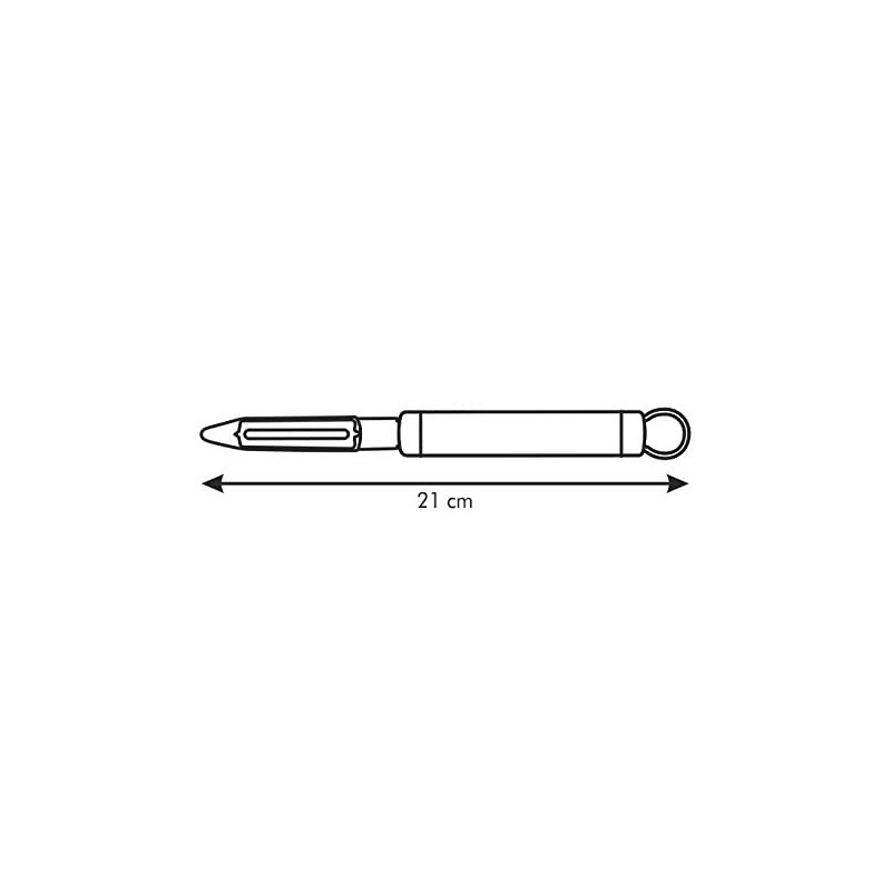 Tescoma Swivel Peeler longitud. Blade President
