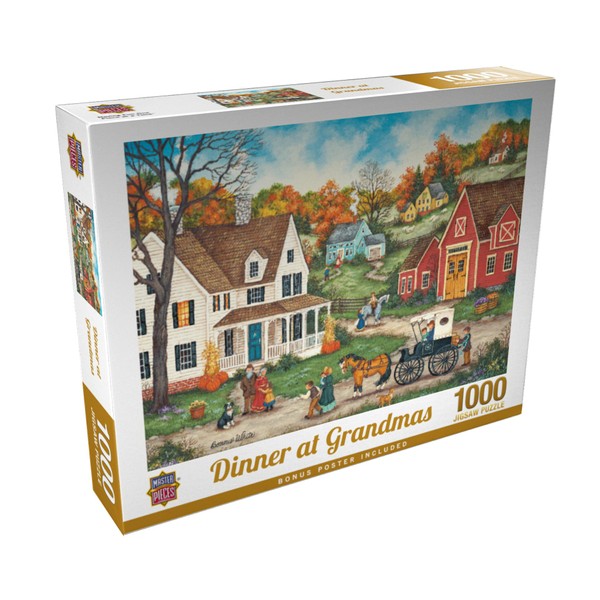 Masterpieces 1000 Piece Jigsaw Puzzle for Adults and Families -
