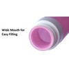 Deluxe Silicone Travel Bottles Leakproof TSA Approved BPA Free Food