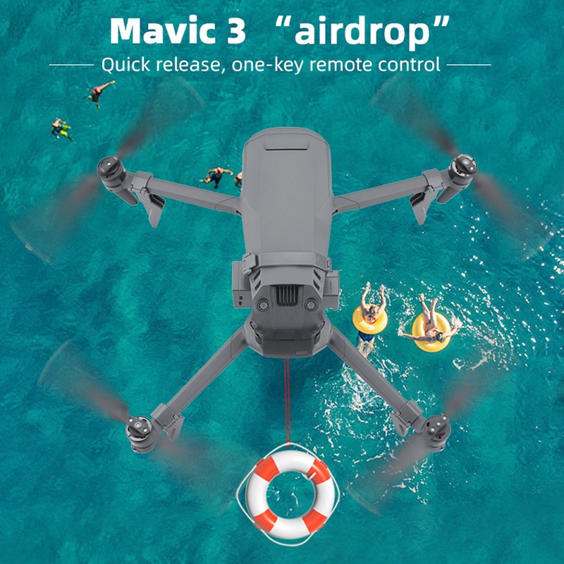 Airdrop System with Landing Gear Drone Thrower Wedding Proposal Delivery