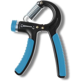 HCT STYLE Hand Exerciser Adjustable 5-60kg - Grip Trainer/Hand Gripper for Forearm, Hand & Finger, Compact Hand Exerciser
