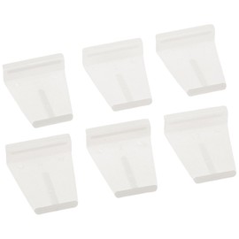 Prime-Line L 5525 Screen Lift Tabs, Universal, White Plastic (6 Pack)