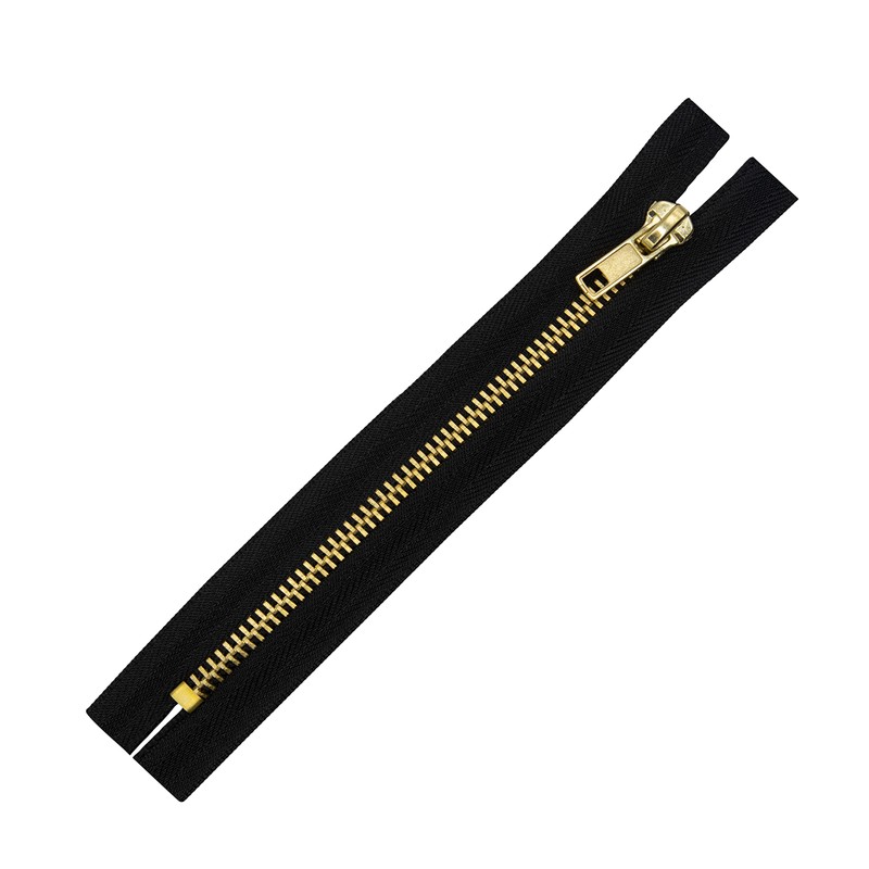 Realm Brass Teeth Jeans Zip for Sewing, Crafts, Clothing and