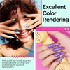 Modelones Polygel Neon with 6 Colours Nude White Pink Polygel