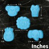 Moose Goods Safari Zoo Animal Cookie Cutters and Stamp –