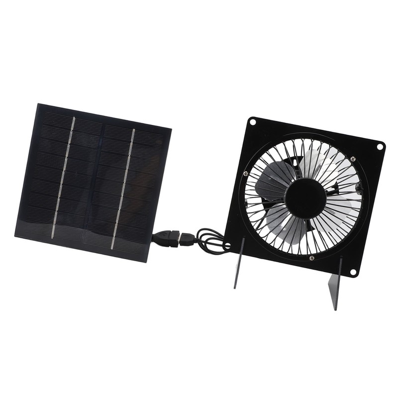 Solar Panel Fan Mini USB Outdoor Portable Cooling Fan Desktop