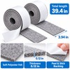 2-Pack Self-Adhesive Felt Furniture Strips for Floor Protection – 39.4