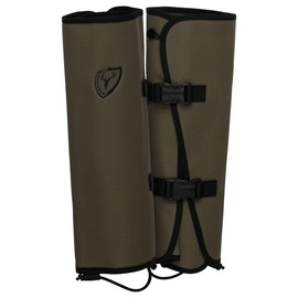 SCENTBLOCKER Snake Gaiters – Snake Bite Protection for Hunting, Hiking, Camping, Work for Men and Women (Flint, Regular)