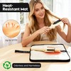 Feybaul Hair Tools Travel Bag, Heat-Resistant Curling & Flat Iron