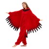 vavalad Cardinal Costume, Adult Animal Onesie with Wings, Funny Costumes