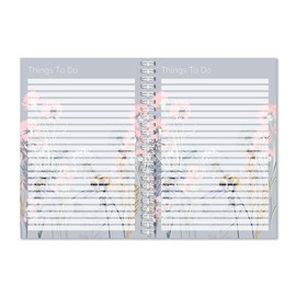Exacompta - Ref GS015Z A5 Things To Do Notebook, 90gsm paper 149mm x 210mm, 40 Sheets of Lined Paper with a Flower & Bee Design, Great for Getting Organised
