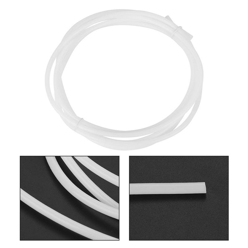 KSTE PTFE White Teflon Bowden Tube for 1.75 Filament (2.0