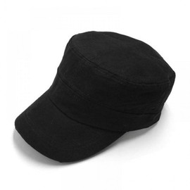 New Basic Military Cap for Women and Men Black Khaki/FREE 3ea