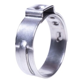 HOLYBEAR 30 pcs 1 Inch PEX Cinch Clamps Stainless Steel Crimp Rings Pinch Clamps for PEX Tubing Pipe Fitting Connections