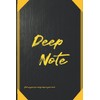 Fancy Deep Note for deep toughts and ideas: Gorgeous Cover