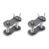 sourcing map 2Pcs #100H/ DIN/ISO 20AH Chain Master Connector Link