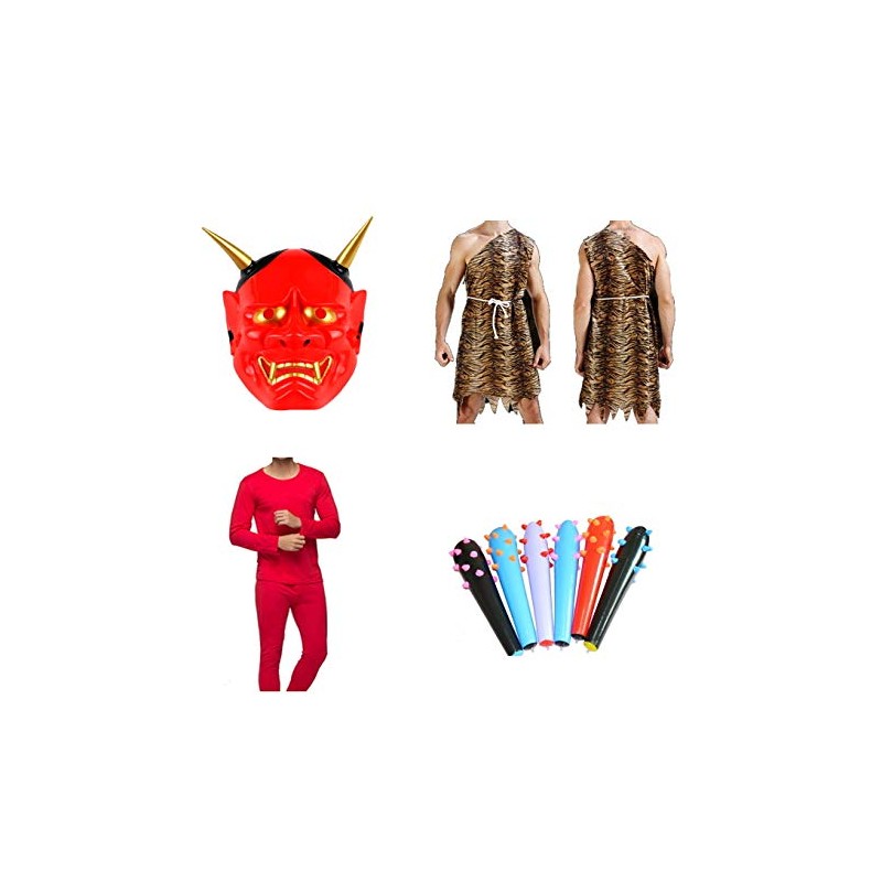 Greem Market guri-mu Market 節分 Realistic Red Ogre Cosplay Your