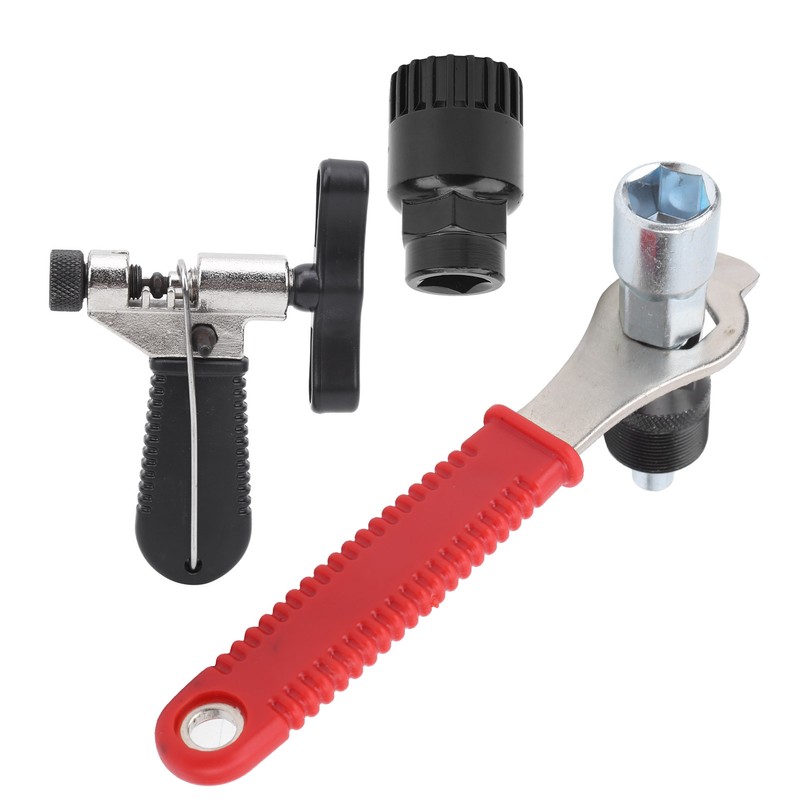 Bicycle Repair Tool Kit Hex Wrench Chain Breaker Bottom Bracket