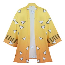 Drofe Anime Robes Tanjiro Cosplay Costume Zenitsu Kimono