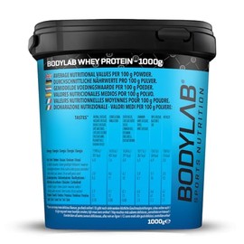 Bodylab24 Whey Protein Pulver, Schokolade-Kokosnuss, 1kg