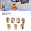 35 Pcs Set 3D Printer Nozzle Cleaning Kit MK8 Brass