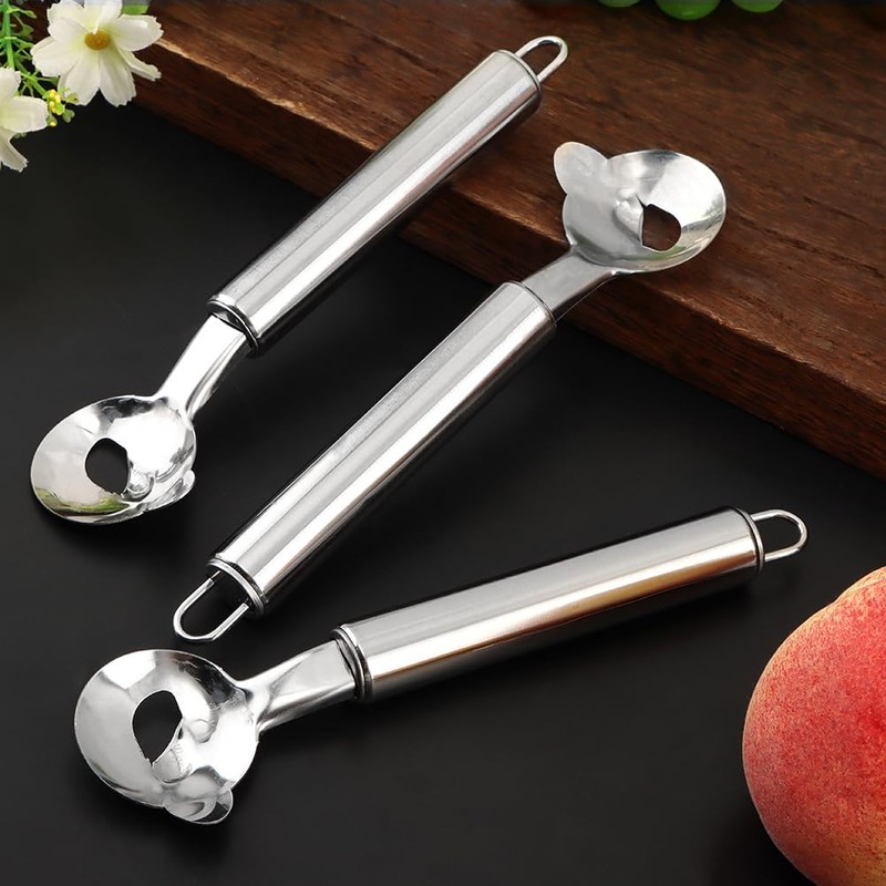 3 Pcs Cactus Peeler Tool, Stainless Steel Pelador de Nopales,