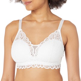 Bali Women's One Smooth U Ultra Lite Spacer Wireless Bra DF3440, White, 38C