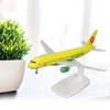 Aircraft Model Detachable Alighting Carriage Decoration Yellow Alloy Plane Model