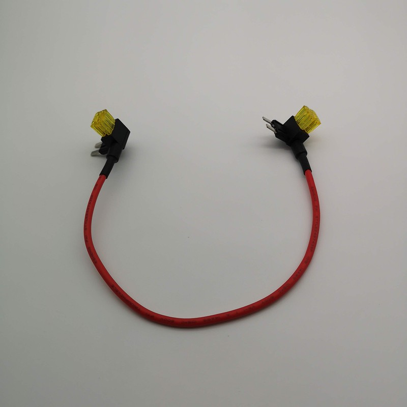 Sunyat Fuse Adapter with 20A Fuse Test Bypass Cable, Compatible