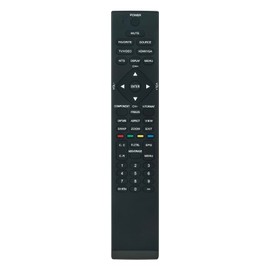 RC-LTD Replacement Remote Control Compatible for Olevia LT42HVi LT37HVS 540I 540B11 LCD TV Multi-Media Display Monitor