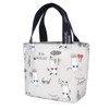 KUSUGURU Insulated Lunch Bag, gray