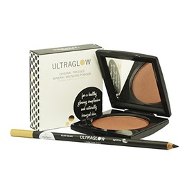 Ultra Glow Original Pressed Bronzing Powder with Liner For Eyes BlackBlack