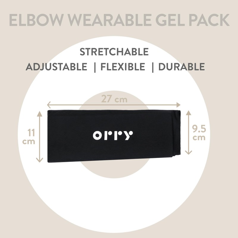 ORRY Elbow Wearable Gel Pack - Heat & Cold Therapy