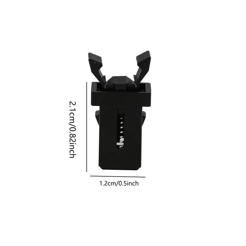 UtySty 10 Pack Trash Can Press Switch Waste Bin Door