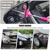 2Pcs Car Window Mini Squeegee, Portable Tiny Car Side Mirror