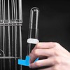 TEHAUX Automatic Bird Water Dispenser, Bird Drinker Cage Feeders Parrot