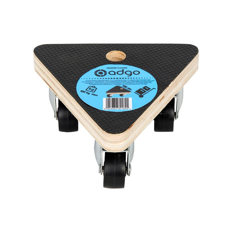 ADGO Transport Platform Triangular Laminated Furniture Roller Board Transport Roller