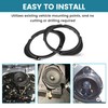 NuIth 5"x7" / 6”x8” to 6.5” Door Speaker Spacer Bracket