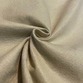 Beige Plain Felt Arts and Craft Fabric Material for Sewing Embroidery Decorations 88cm Wide 1 Meter Pre Cut (Beige, 1 Meter Pack)