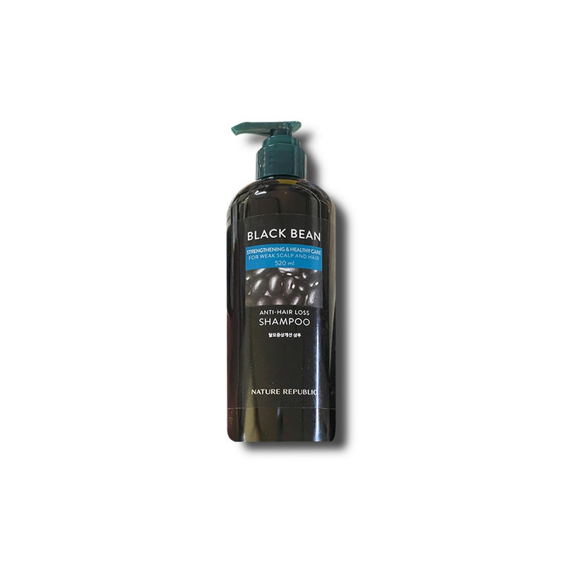 Nature Republic 네이처리퍼블릭 블랙빈 안티 헤어로스 샴푸 520ml_kms Nature Republic