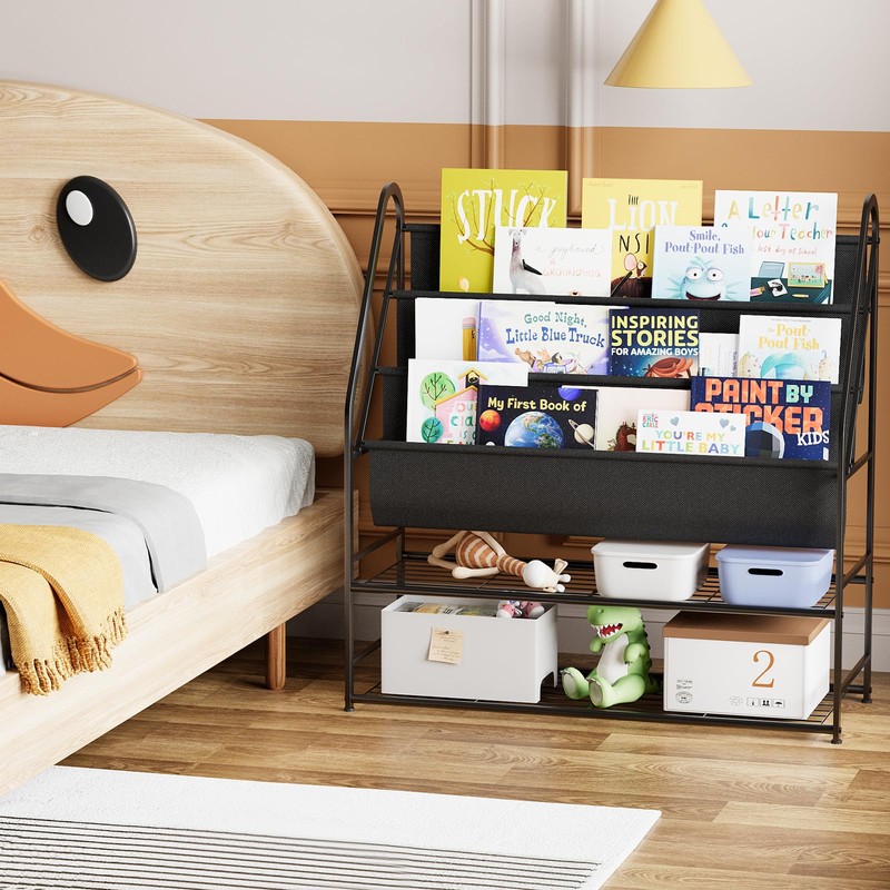 aboxoo Kids Bookshelf Freestanding Bookcase for Living Room, 32 in