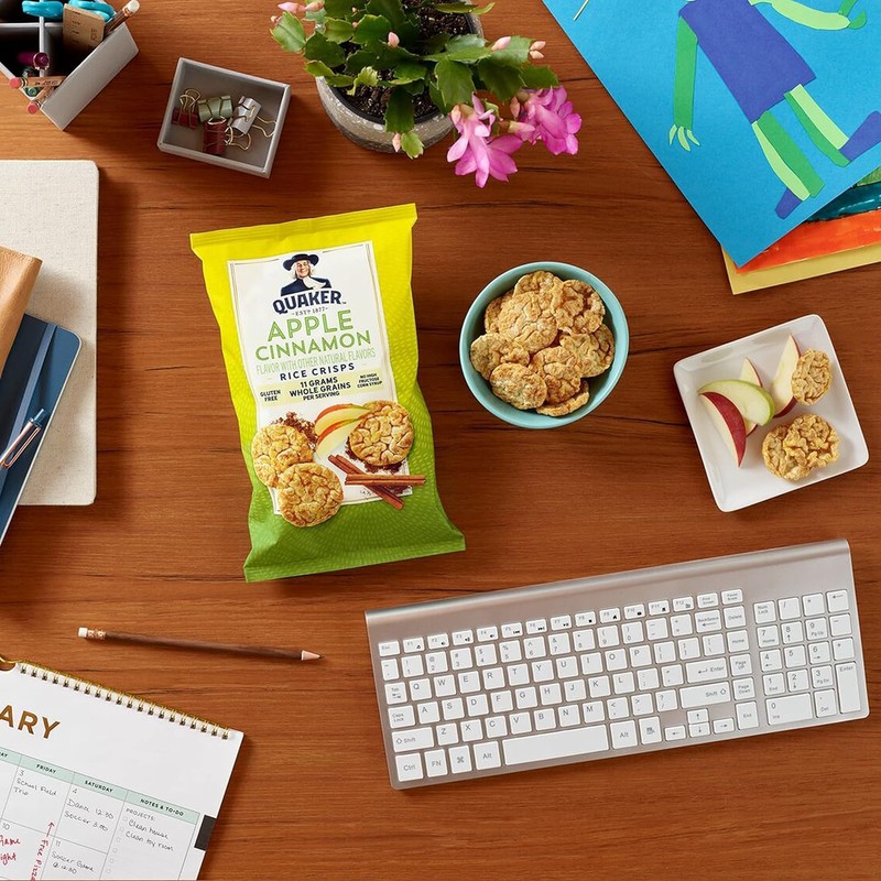 Quaker Rice Crisps, Sweet & Spicy Chili, Gluten Free, 8.5