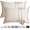 WLOSJ 100% Silk Pillow Cases for Hair and 2 Pack