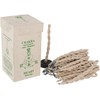 GURU SHOP Chakra Incense, Nepal Incense Strings, Heart/White Sage, Brown,