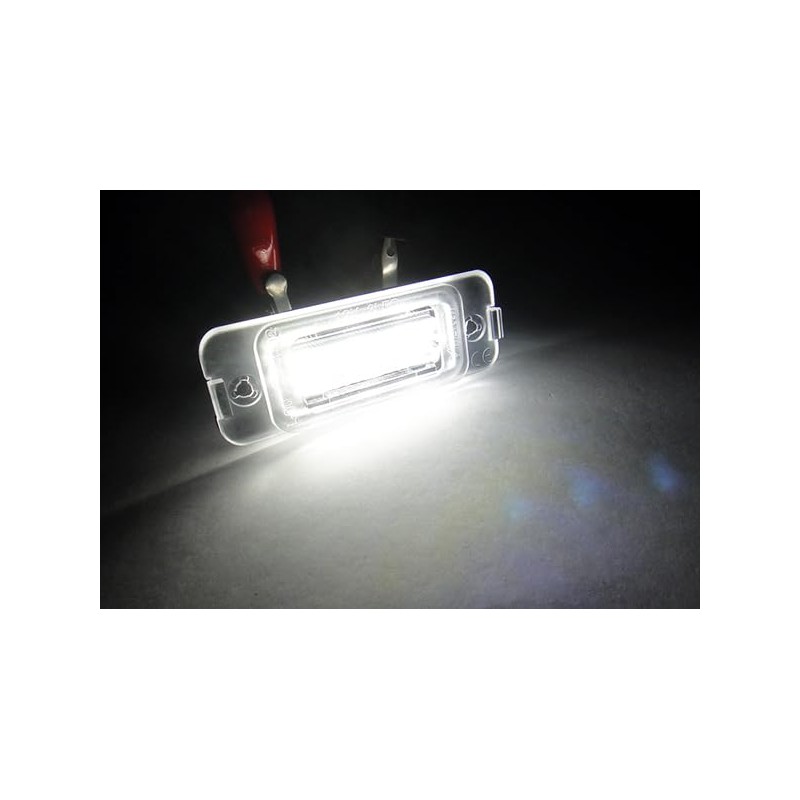 RZG 2x LED License Plate Light White Canbus for MB
