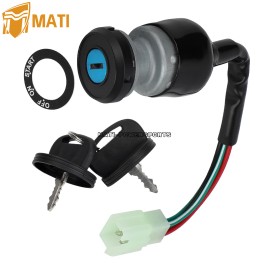M MATI Ignition Switch with 2 Keys For Polaris RZR 170 RZR170 2009 2010 2011 2012-2014