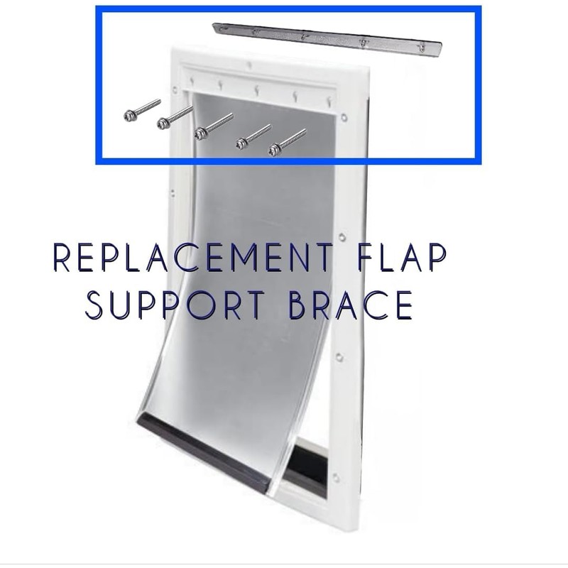 Pet Door Flap Support Brace for Large PetSafe Replacement Flap.